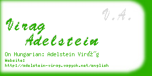 virag adelstein business card